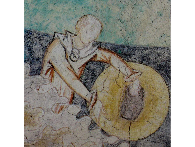 Fresko Handtöpferscheibe | © Domkustodie Salvatorianerkolleg Gurk