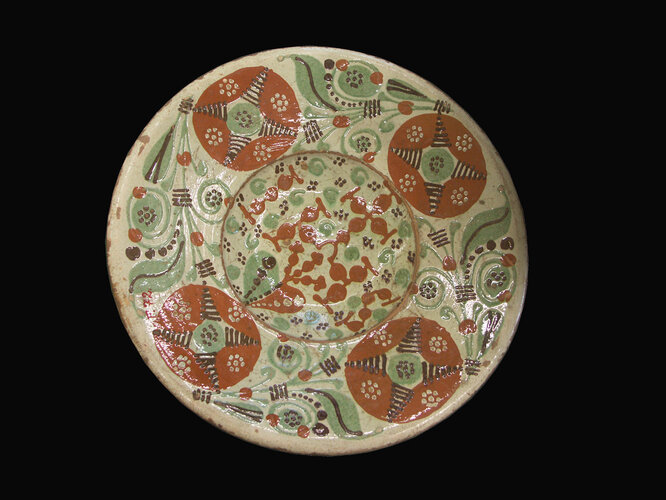 Malhorndekor aus Perg | © OÖ. Landesmuseen