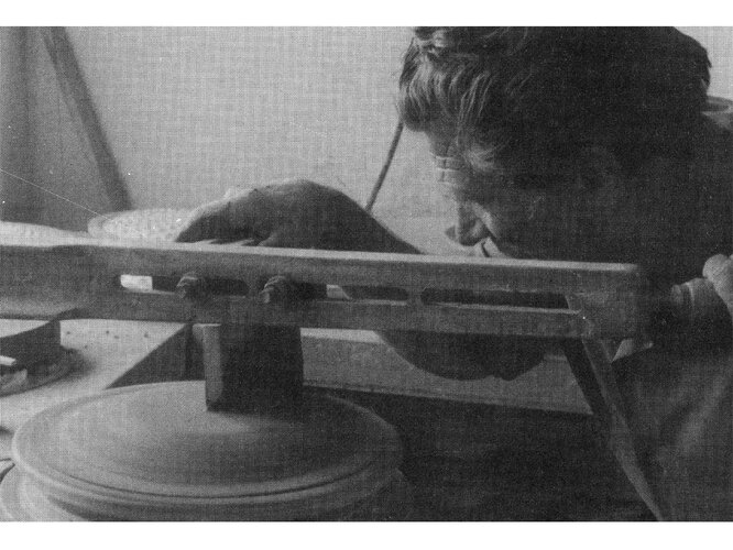 Überdrehen mit Schablone | © Alice Kaltenberger