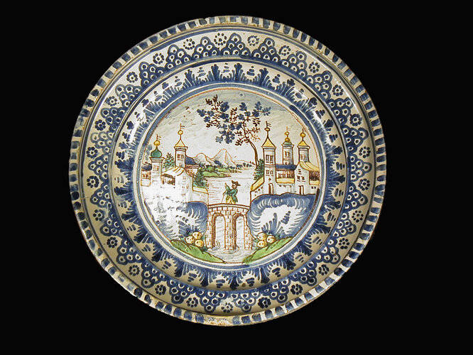 Fayenceteller | © Robert Kaltenberger-Löffler