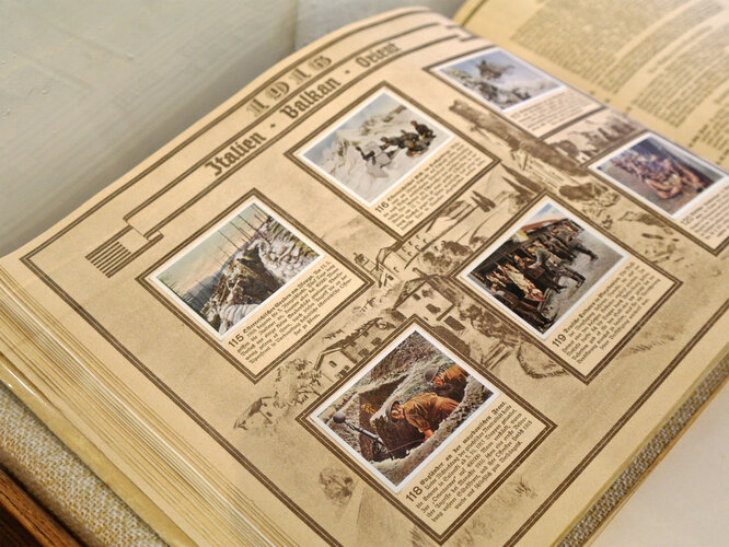 Stickersammelalbum "Erster Weltkrieg" | © Heimat- und Kulturverein Vorchdorf