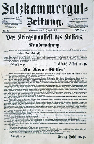 Das Kriegsmanifest