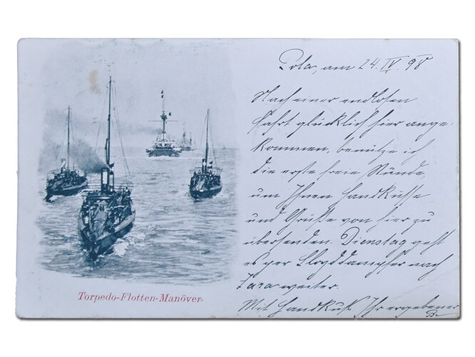 Torpedo-Flotten-Manöver