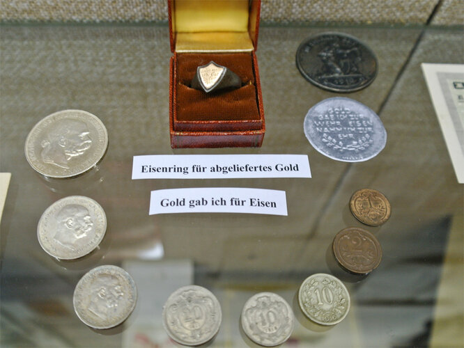 "Gold gab ich für Eisen" | © Heimat- und Kulturverein Vorchdorf