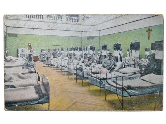 Kriegsfürsorge-Postkarte