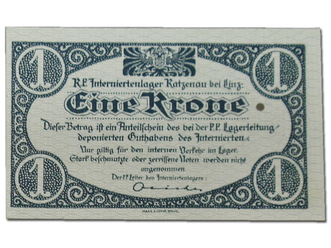 Lagergeld Linz-Katzenau | © Heimat- und Kulturverein Vorchdorf