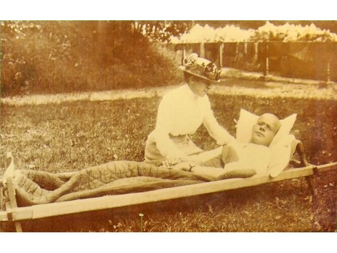 Nach der Schussverletzung