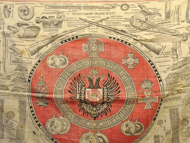 Instruktionstuch | © Heimat- und Kulturverein Vorchdorf