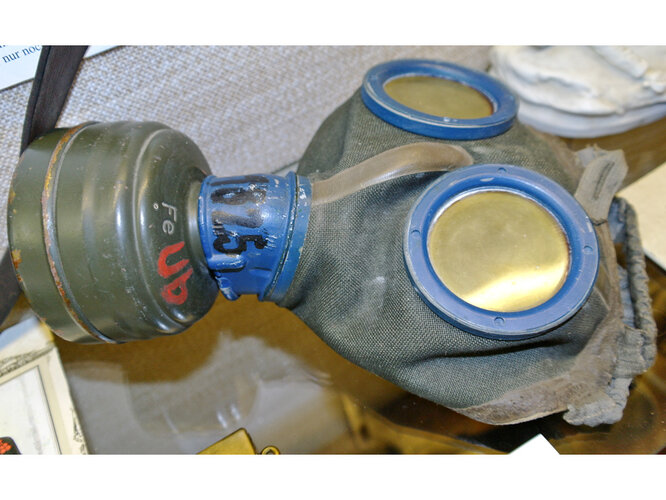 Gas(schutz)maske | © Heimat- und Kulturverein Vorchdorf