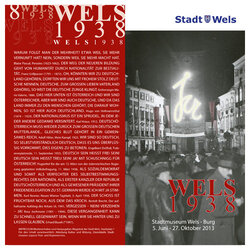 Wels 1938 - Einladungsfolder | © Stadtmuseum Wels - Burg, Stadtarchiv Wels
