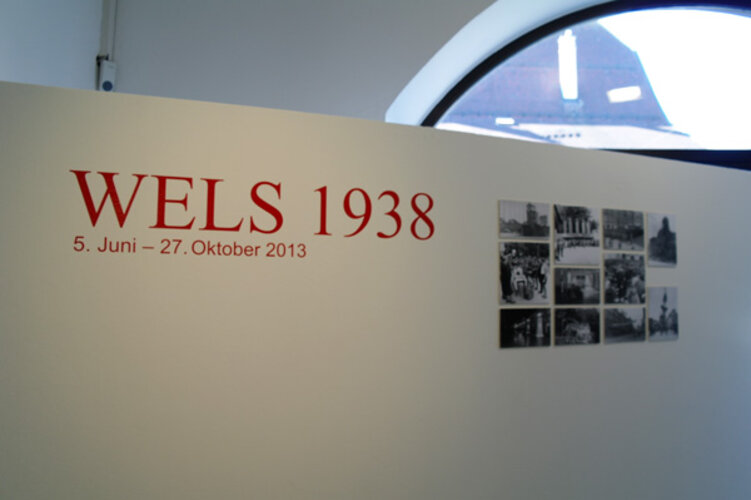 Ausstellungsansicht "Wels 1938" | © Stadtmuseum Wels-Burg, Foto: Verbund Oö. Museen