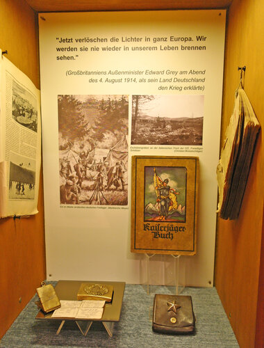 Weyer und der Große Krieg - Ausstellungsansicht | © Foto: Verbund Oö. Museen
