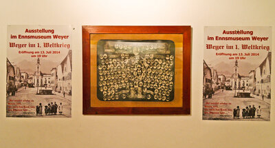 Weyer und der Große Krieg - Ausstellungsansicht | © Foto: Verbund Oö. Museen