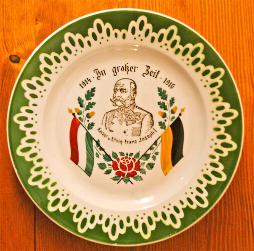 Erinnerungs-Teller | © Foto: Verbund Oö. Museen