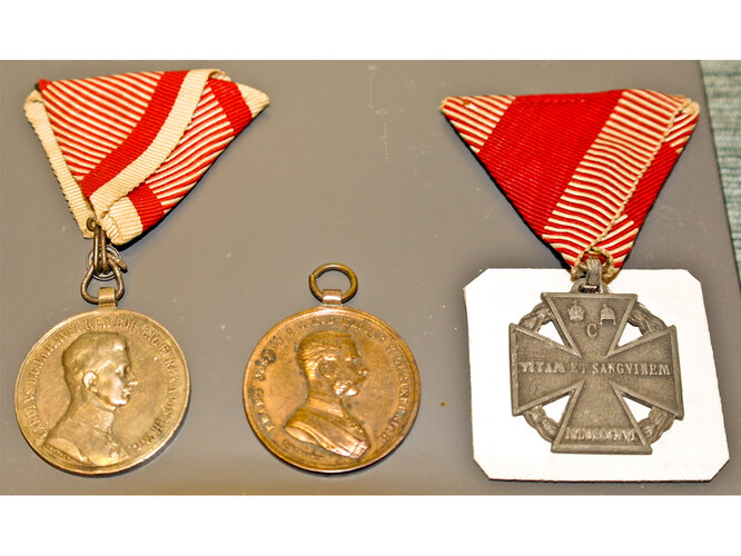 Tapferkeitsmedaillen | © Foto: Verbund Oö. Museen