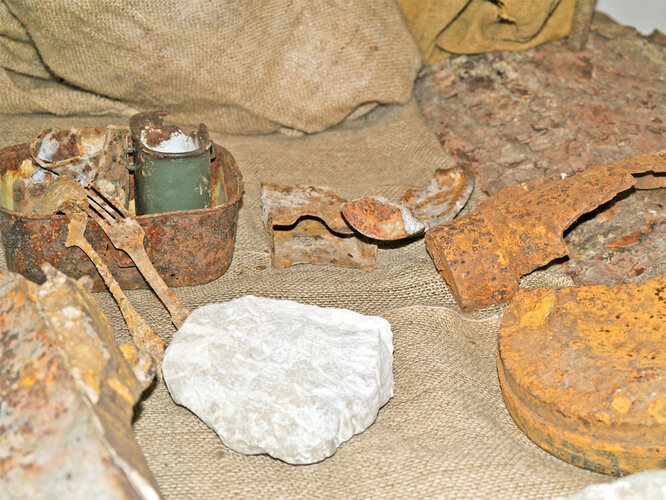 Stellung mit Stachteldrahtverbau | © Foto: Verbund Oö. Museen