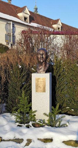 Anton Bruckner-Büste, St. Florian | ©  	Foto: Brigitte Heilingbrunner