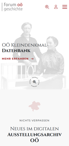 Screenshot "Mobilansicht" | © Foto (c) Archiv E. Schlader