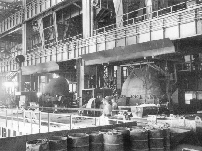 VÖEST: LD-Verfahren | © Geschichte Club Stahl