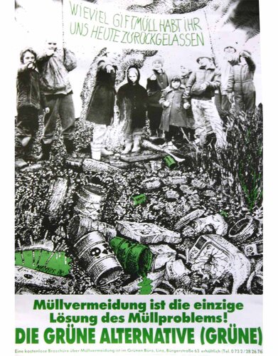 Plakat Grüne Linz | © Grüne Bildungswerkstatt OÖ