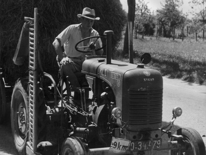 Mechanisierung der Landwirtschaft | © OÖ. Landesarchiv