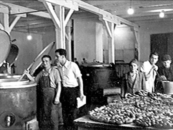 Leben im Barackenlager