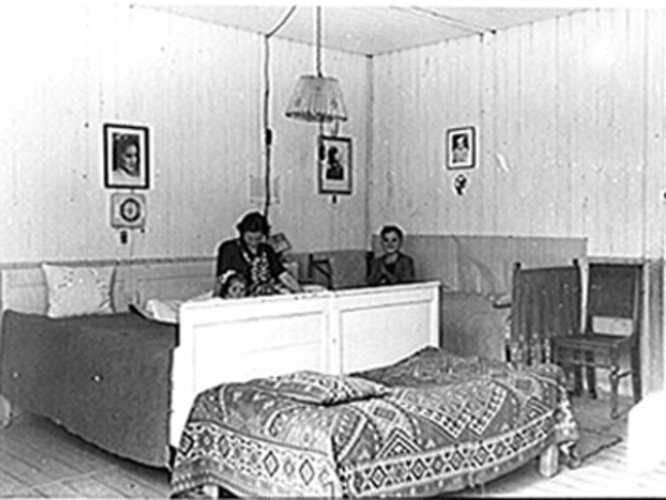 Wohnen im Barackenlager