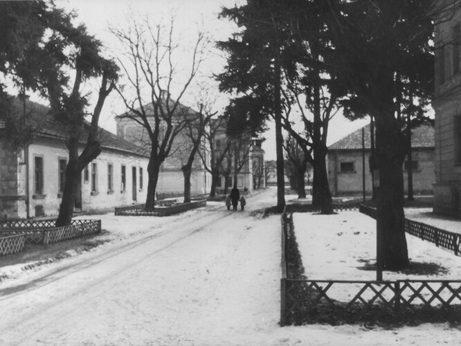 Barackenlager in Steyr