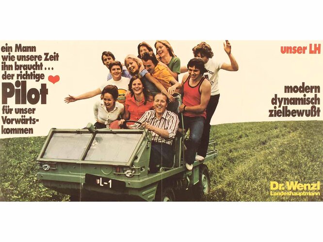 Wenzl als "Pilot"