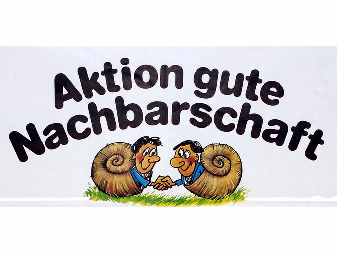 Aktion gute Nachbarschaft | © OÖ. Landesarchiv, Plakatsammlung