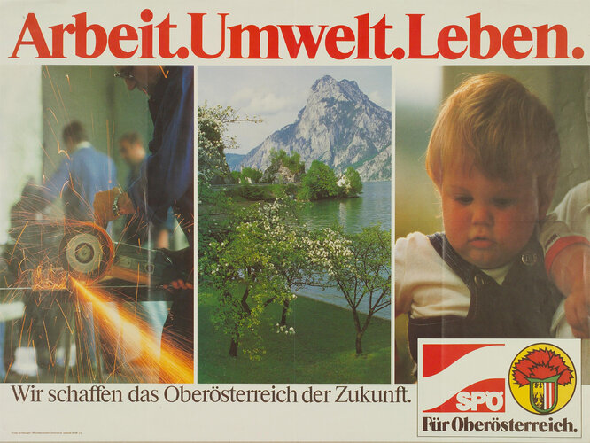 Wahlwerbung SPÖ | © Oö. Landesarchiv