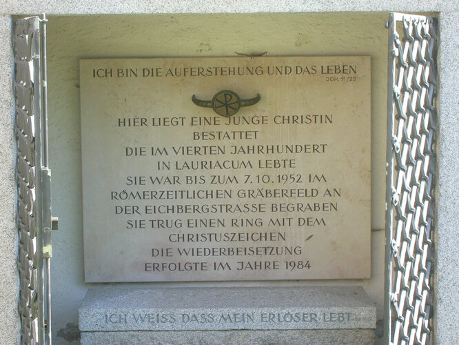 Grab einer Christin | © Oö. Museumsverbund