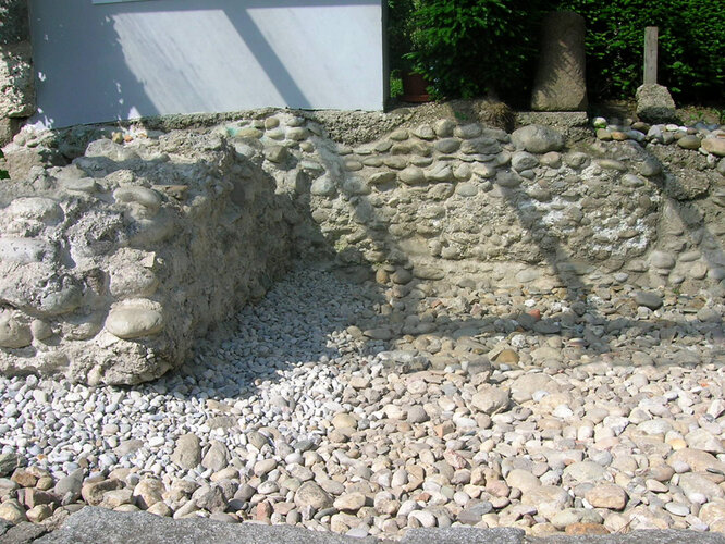 Römische Mauerreste | © Oö. Museumsverbund