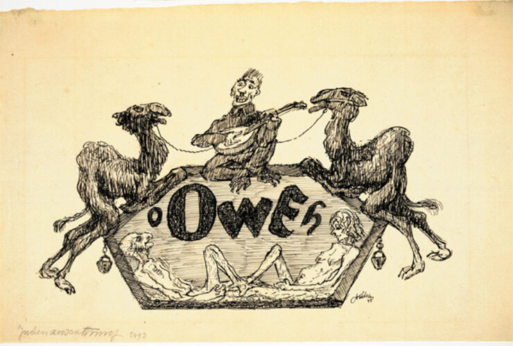 Alfred Kubin "Judenausrottung" | © (c) VBK, Wien, 2005