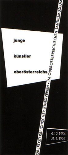 Katalog zu Ausstellung "Junge Künstler Oberösterreichs"