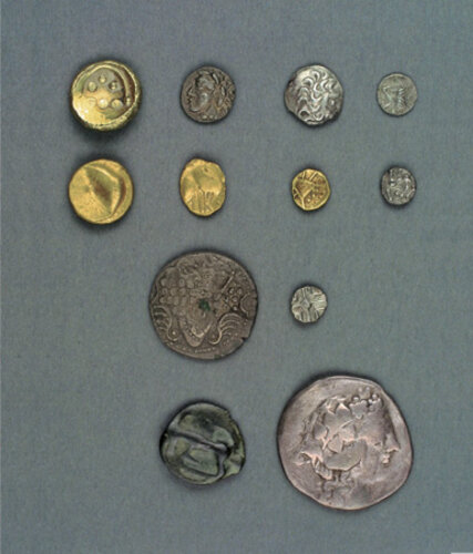 Keltische Fundmünzen | © Oö. Landesmusem, A. Bruckböck