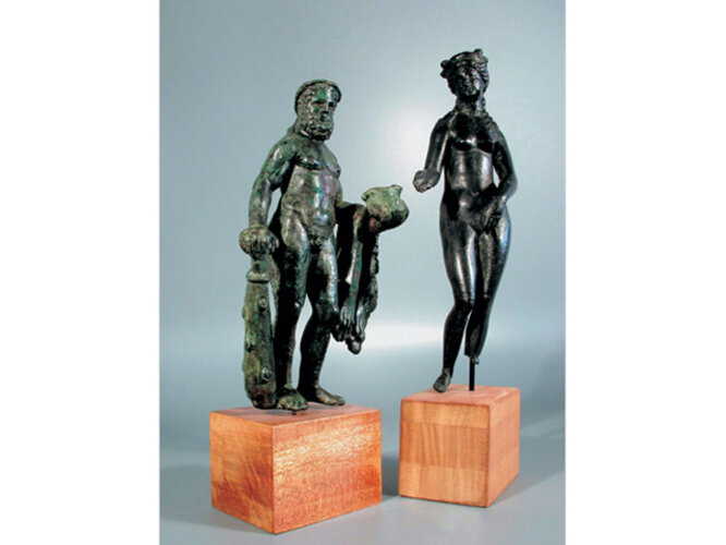 Herkules- und Venusstatuetten aus Watzing | © Oö. Landesmuseum, Mochsen Shata