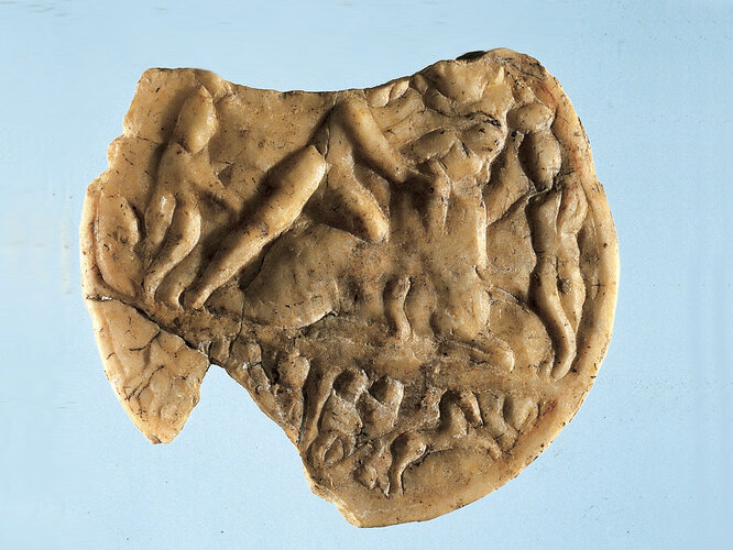 Mithras-Medaillon | © F. Gangl, OÖ. Landesmuseen