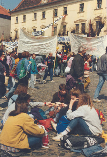 Demonstranten | © OÖ. Landespressedienst
