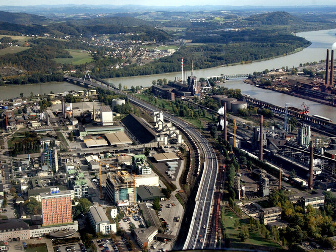 Gelände der Chemie | © Land OÖ., Landespressedienst - Kosina