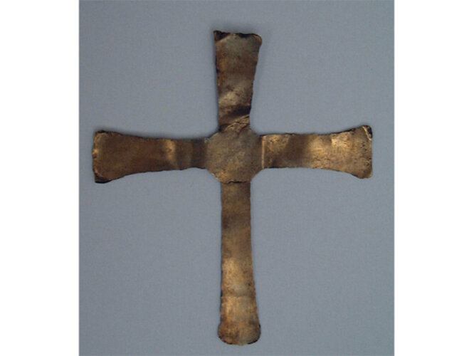 Goldblechkreuz | © Stadtmuseum Wels