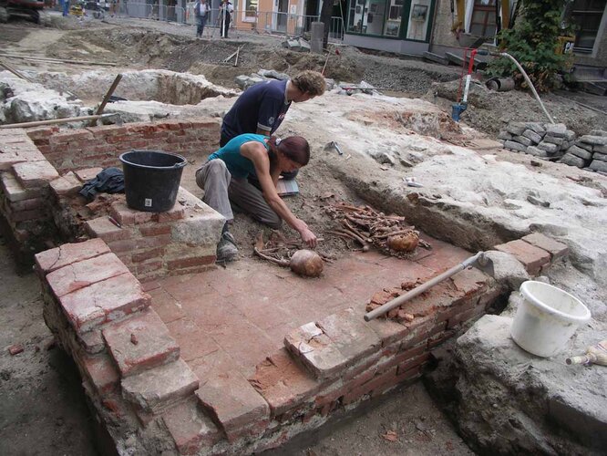 Grabungen Pfarrplatz | © Bundesdenkmalamt
