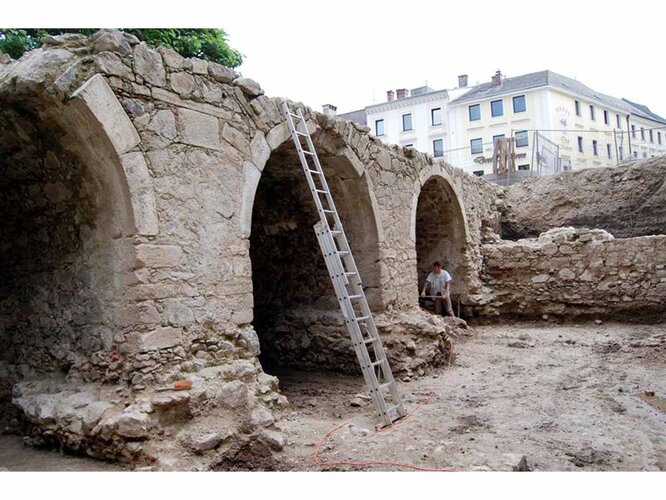 Grabungen Landhausbrücke | © Bundesdenkmalamt