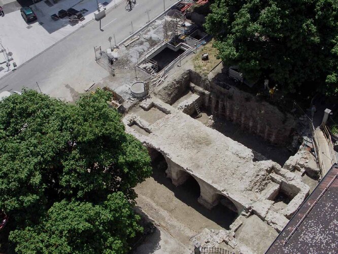 Grabungen Landhausbrücke | © Bundesdenkmalamt