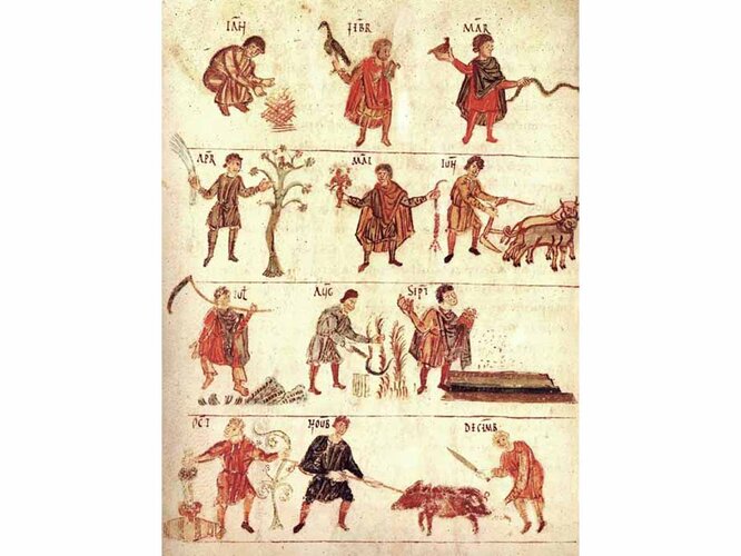 Arbeit im Jahreskreis