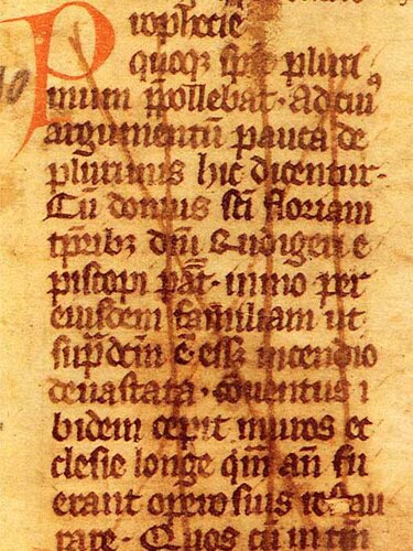 „Vita Wilbirgis“ | © Stiftsarchiv St. Florian