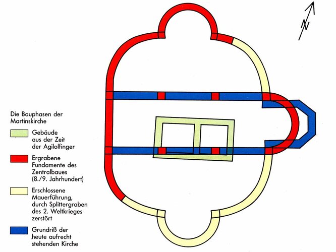 Martinkirche - Bauphasen | © Diözesanarchiv