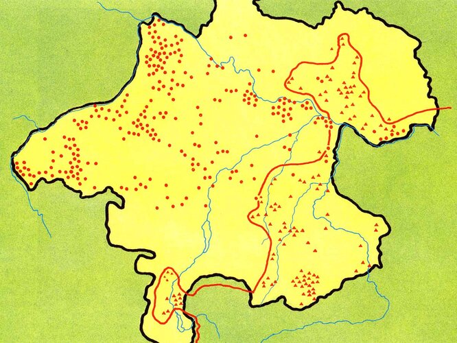 Karte Ing-Namen | © Diözesanarchiv Linz