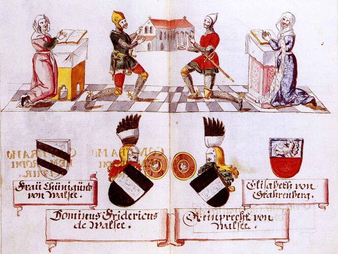 Stifterbild Minoritenkirche Enns | © OÖ. Landesarchiv