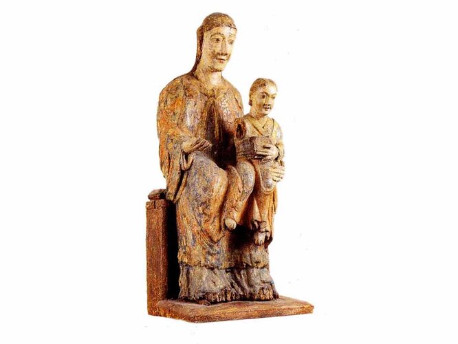 Thronende Madonna mit Kind | © OÖ. Landesmuseen
